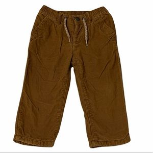 Baby Gap Corduroy Lined Pull-On Pants Size 18-24 M